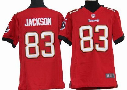 Nike Red youths Tampa Bay Buccaneers 83 Vincent Jackson Game Jersey